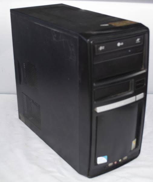 desktop  pc, Intel core 2 duo cpu e5200 , 2gb ram, 160gb hd, vga, dvd, win 10 pro, etc