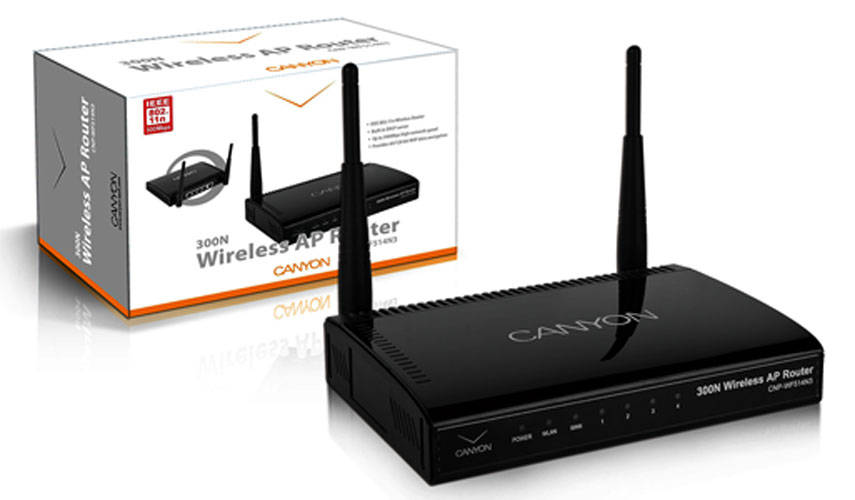 CANYON 300N WIRELESS AP ROUTER