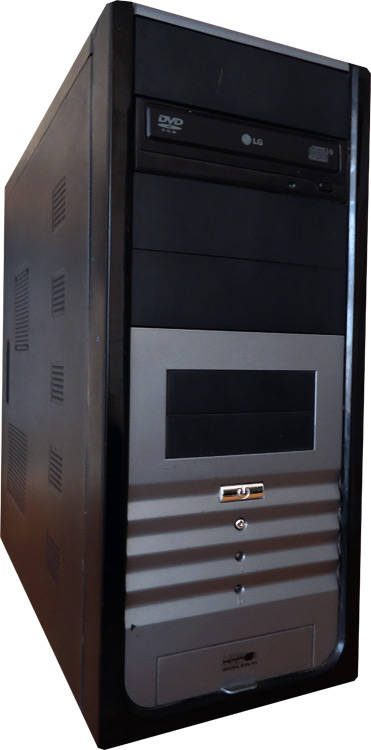 STYLISH DESKTOP PC DUALCORE 2.2, 2GB RAM, 250GB HD, LIC WIN VISTA, DVD ETC