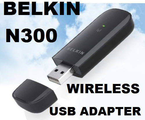 BELKIN N300Mbps (faster then N150) HIGH SPEED WIRELESS USB ADAPTER (BRAND NEW)
