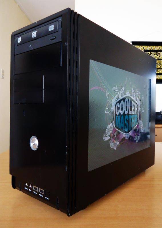STYLISH DESKTOP PC CORE2DUO 2.60, 1GB RAM, 250GB HD, LIC WIN VISTA, DVD WRITER, GIGABYTE CASING ETC