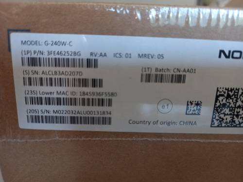 Nokia G - 240 W-C Router