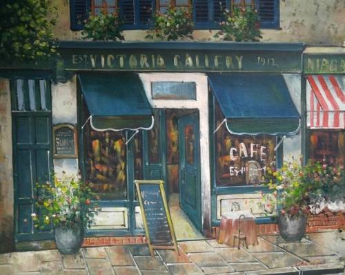 52CM X 62CM OIL PAINTING  - !!!!  CRAZY ART SALE  !!!!