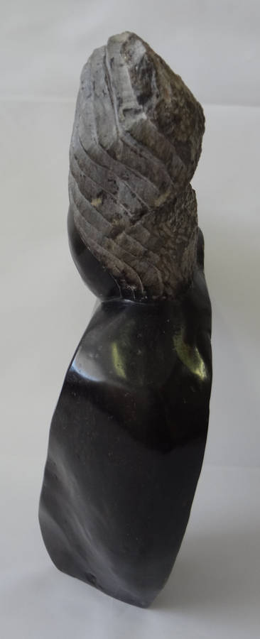 vusi - lovers shona stone sculpture