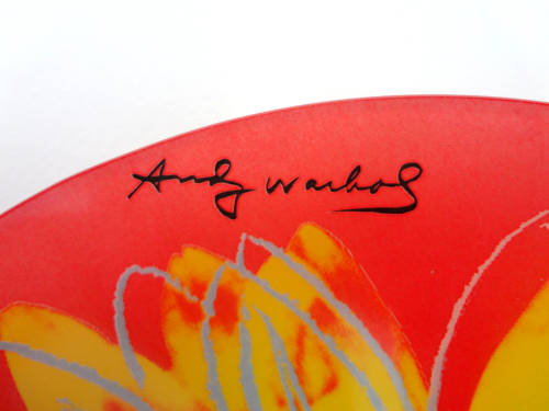 ANDY WARHOL - DAISIES - ROSENTHAL STUDIO LINE PLATE