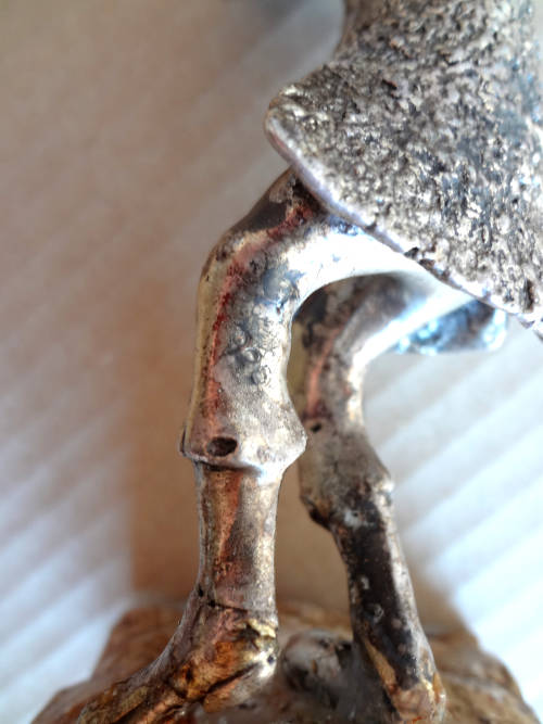 A.KEDEM - FIDDLE PLAYER - JUDAICA ISRAEL - STERLING SILVER