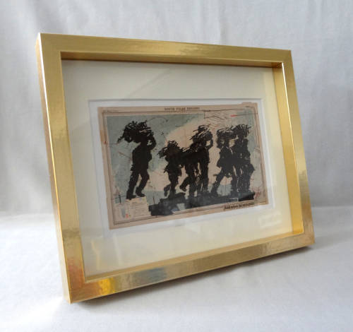 JULY  ART SALE - WILLIAM KENTRIDGE - MAQUETTE FOR WHEN HE RETURNED