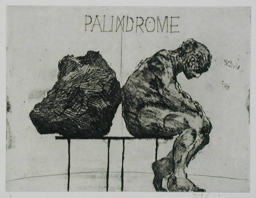 william kentridge `give and take - palindrome` print
