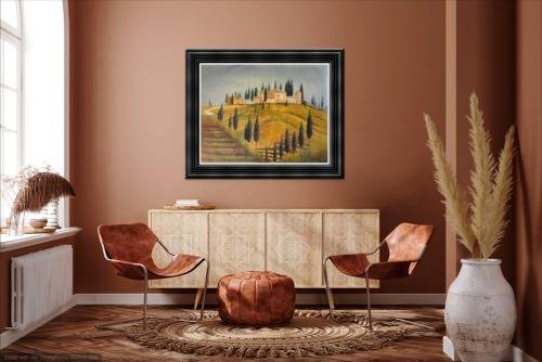 large size landscape oil painting