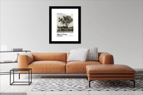 william kentridge - Mudam Contemporary Art Museum exhibition poster
