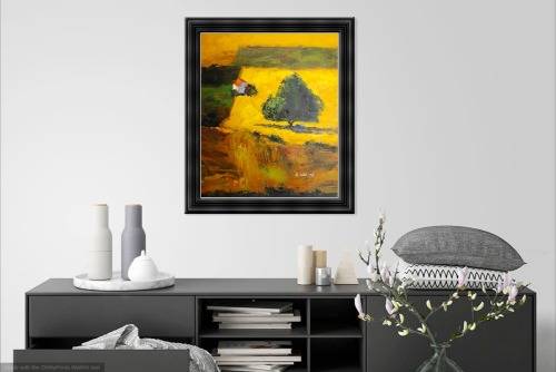 modern countryside landscape oil painting GALLERY RETAIL R7 450