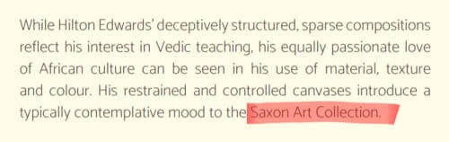 hilton edwards mixed media painting