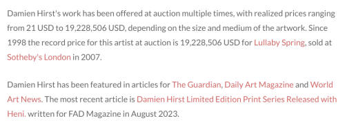 damien hirst - spin me right round
