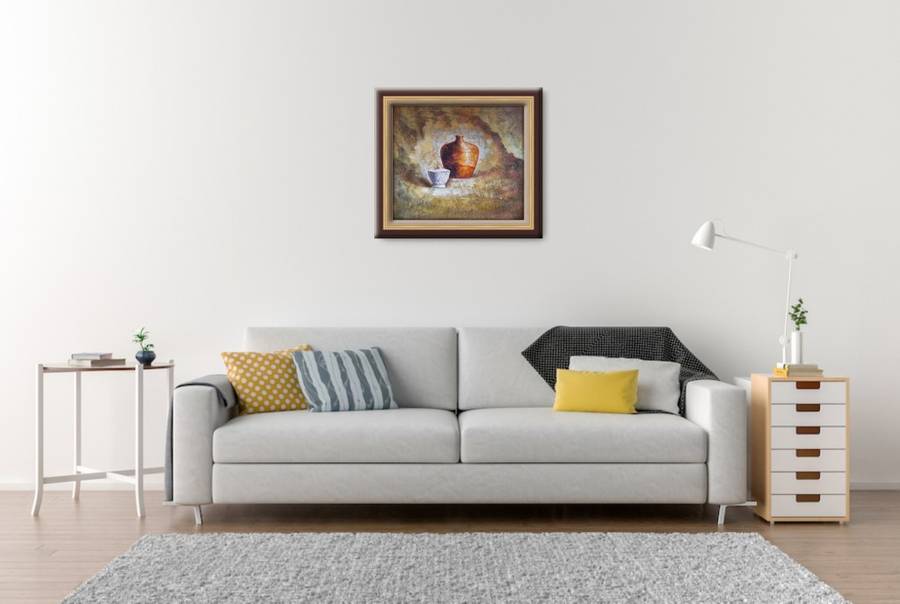 still life oil painting