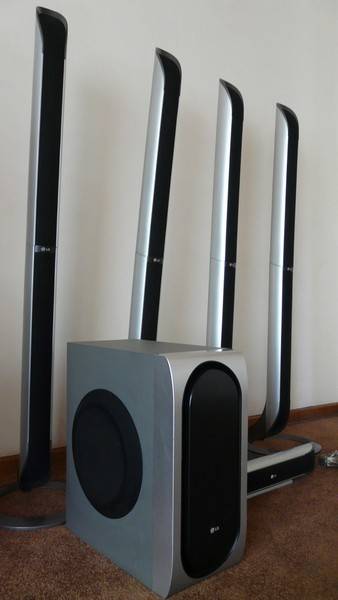 LG Tall Boy Surround Sound Speakers
