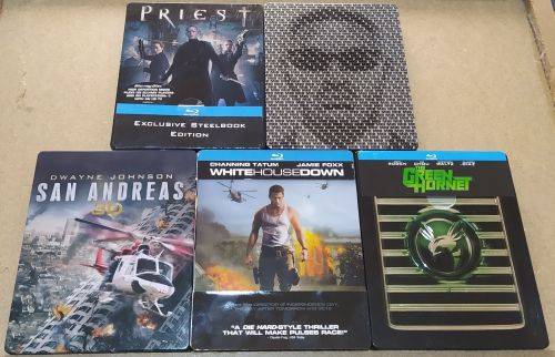 Blu-Ray Steelbook Bundle