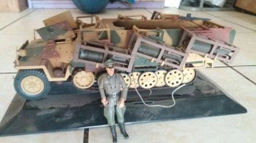 ww2 military german halftrack  21st century toys