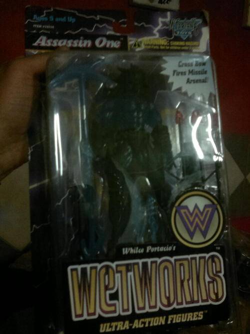 carded wetworks comic figure-soldier assasin