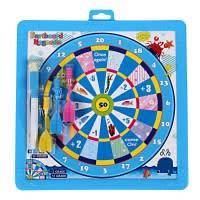 WOW 2 IN 1 DART BOARD AND WHITE BOARD (PINK)