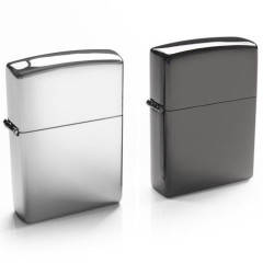 Metal USB Electronic rechargeable Flameless Cigarette Lighter Windproof