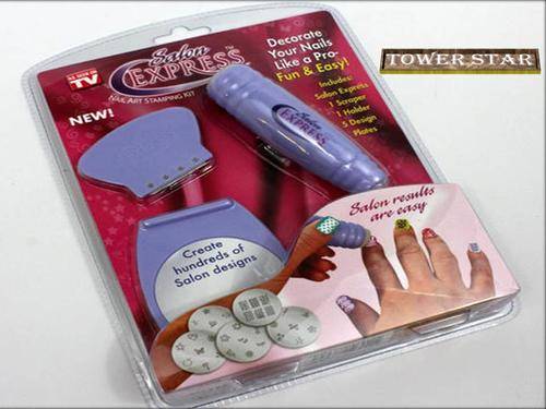 Salon Express Nail art Stamping Kit
