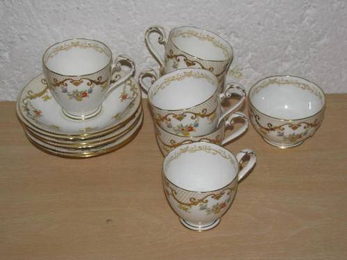 c1940/50's Part Grafton China Coffee Set (R1 N/R)
