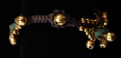 Boho Brass Beaded Bracelet