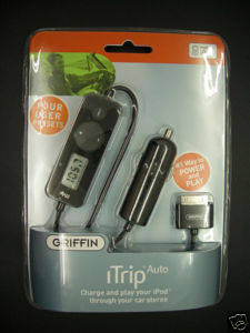 Griffin iTrip iPod FM Transmitter Car Charge Nano Touch
