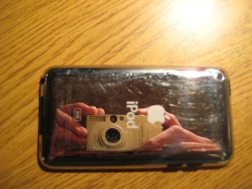 Black Ipod Scratches