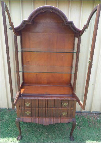 Ball & Claw Antique Showcase