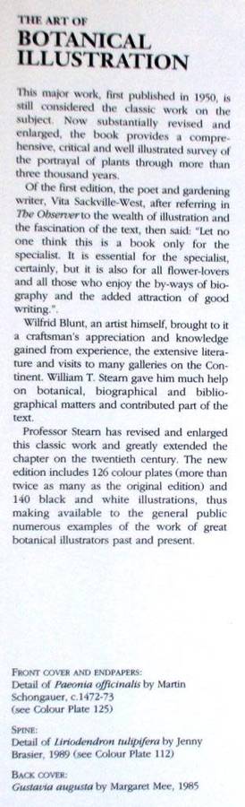 The Art of Botanical Illustration: Wilfrid Blunt & William T Stearn