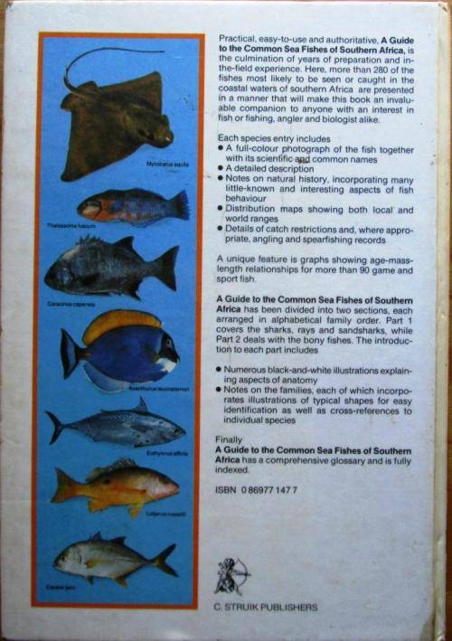 a Guide to the Common Sea Fishes of Southern Africa