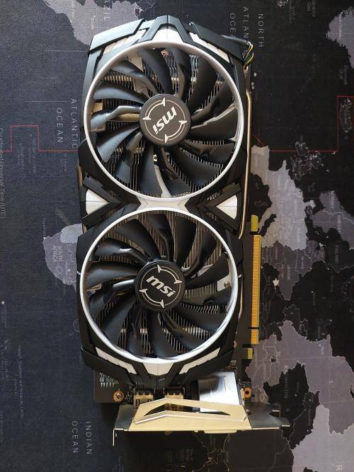 MSI GeForce GTX 1060 Armor OC 6GB GDDR5 for Parts (Read Description)