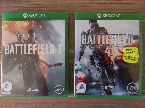 2x Xbox One Games - Battlefield 1 (Used) & Battlefield 4 (Brand New)