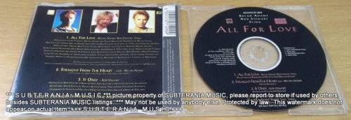 BRYAN ADAMS ROD STEWART STING All For Love