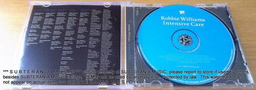 ROBBIE WILLIAMS Intensive Care CD [EX]