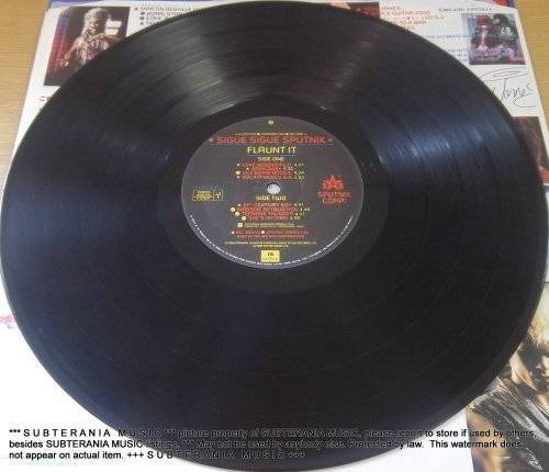 SIGUE SIGUE SPUTNIK Flaunt It Vinyl Record