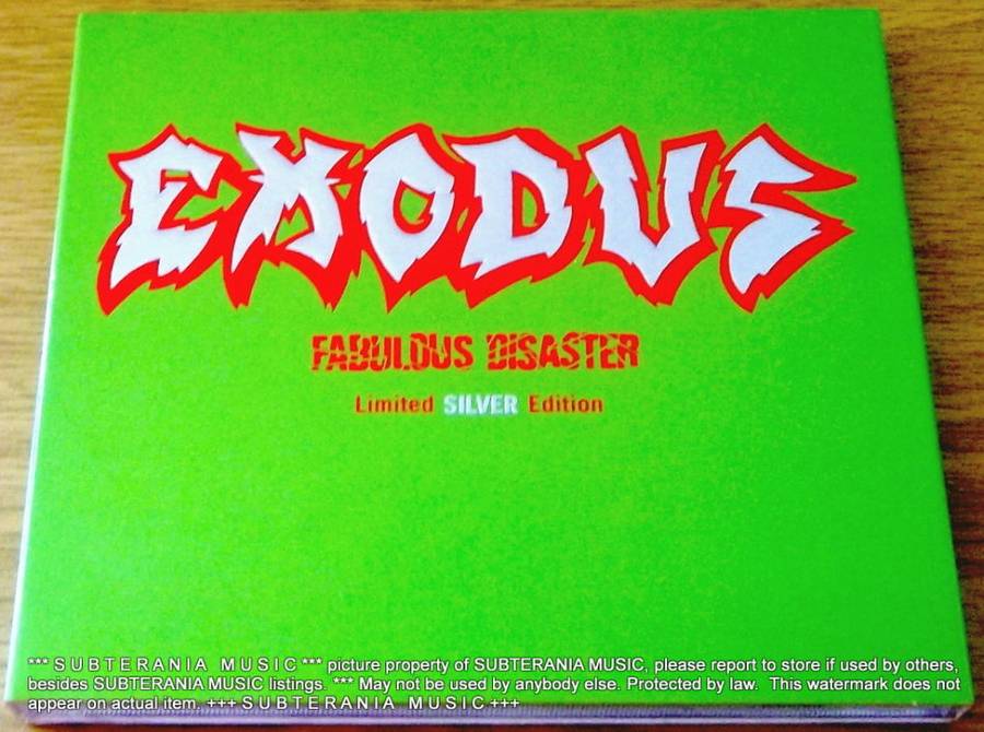 EXODUS Faster Disaster Limited Silver Edition