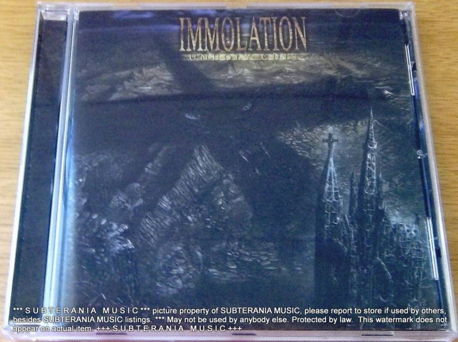 IMMOLATION Unholy Cult [Shelf H]