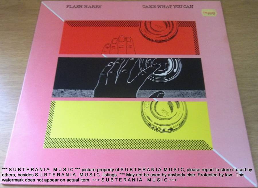 FLASH HARRY Take What You Can Vinyl LP