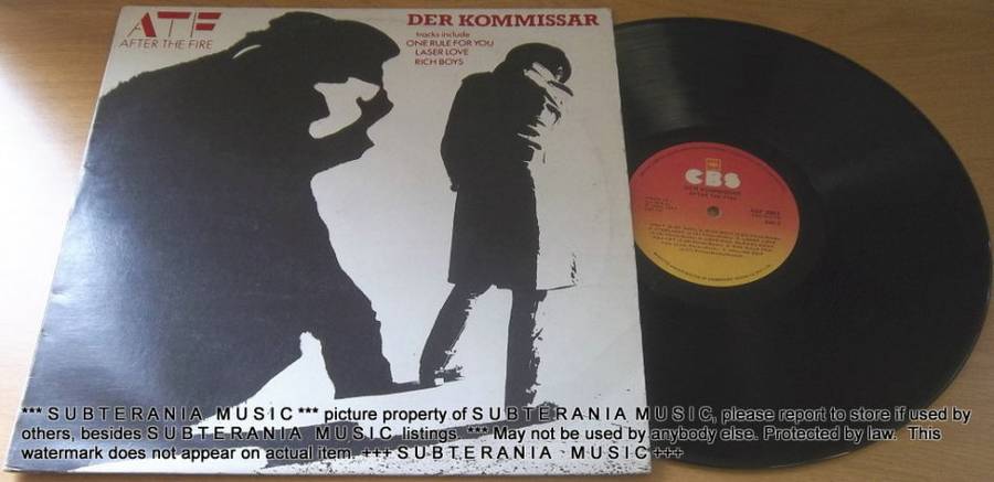 AFTER THE FIRE Der Kommissar Vinyl LP
