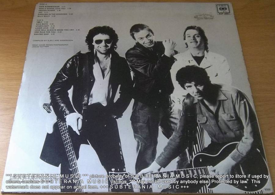AFTER THE FIRE Der Kommissar Vinyl LP