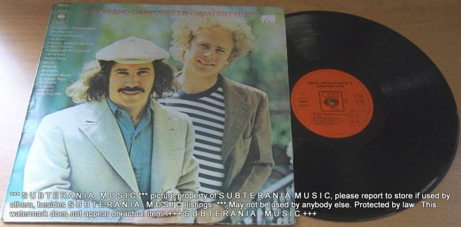 SIMON AND GARFUNKEL Greatest Hits Vinyl LP