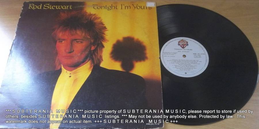 ROD STEWART Tonight I`m Yours Vinyl LP