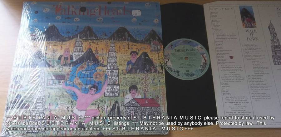 TALKING HEADS Little Creatures Vinyl LP