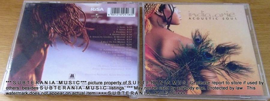 INDIA ARIE Acoustic Soul  [Shelf G Box 11]