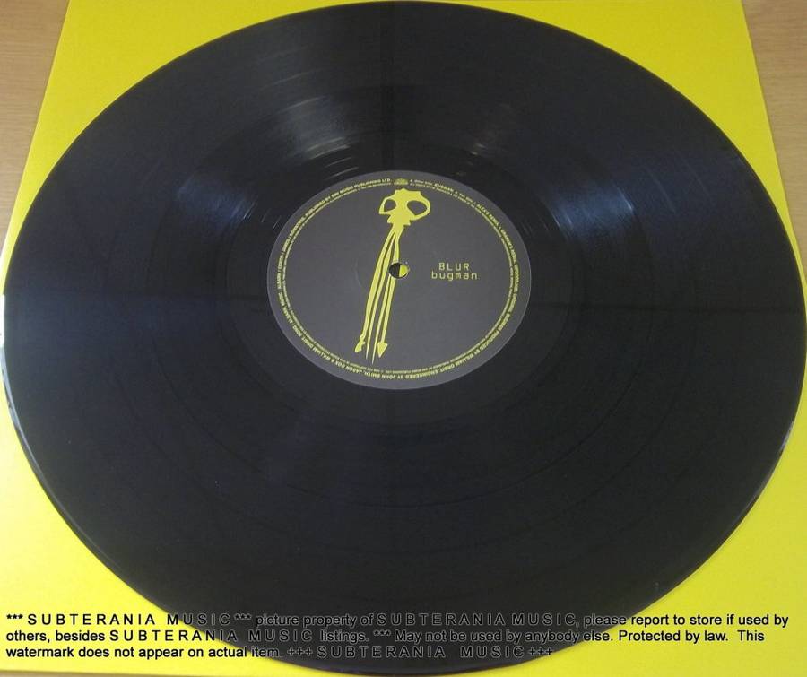 BLUR Bugman  12" promo Vinyl Record