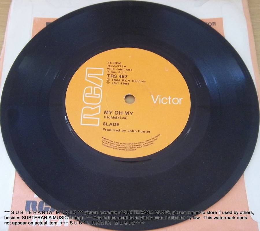 7` Vinyl Single SLADE My Oh My