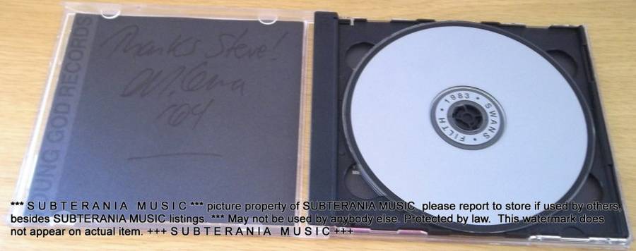 SWANS Filth + Body To Body, Job To Job Double CD