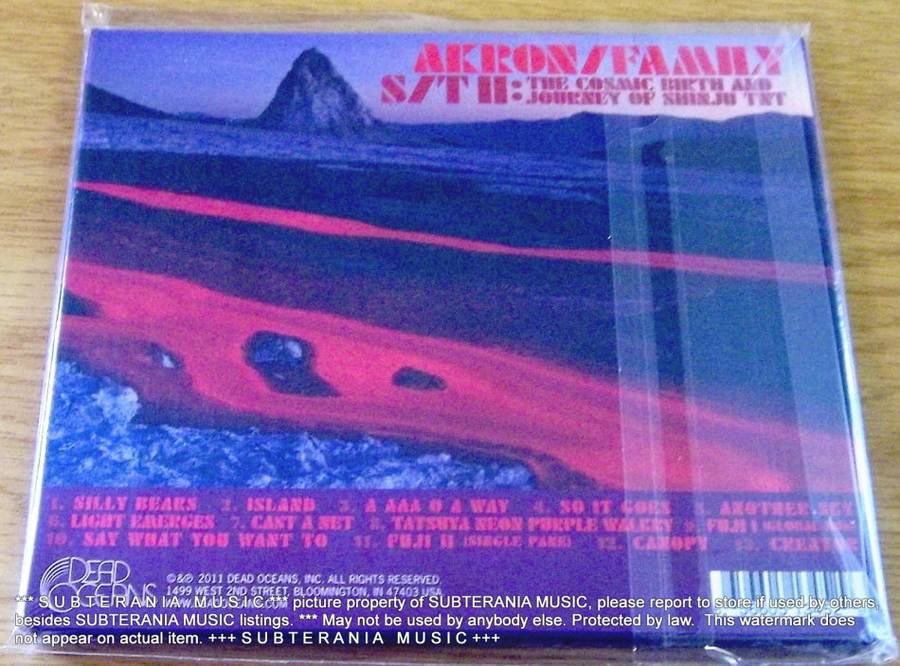AKRON FAMILY S/T II: The Cosmic Birth And Journey Of Shinju TNT CD